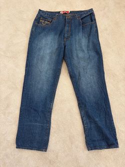 Attitude Men's Medium Wash Denim Jeans