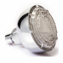 LED shower Head 3.5 inch Rain Shower Head Round Rainfall Shower Head High Pressure Fixed Shower Head.