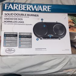 Farberware Soils Double E Burner