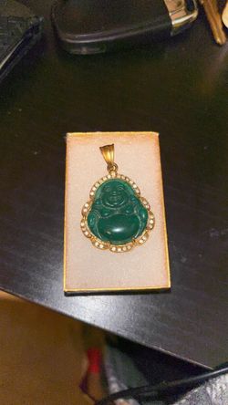 Gold Buddah Pendant