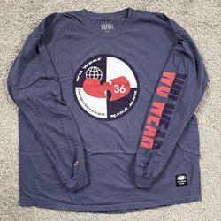 🔴Wu-Wear Shirt Size 3XL WuTang Longsleeves Split Quadrant Gza Ghostface Killah