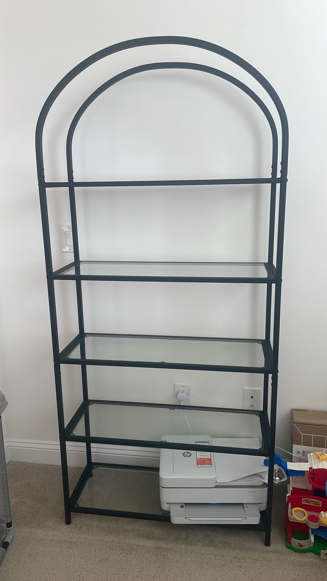 Black Glass Shelf
