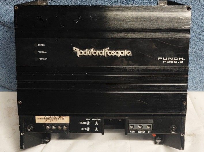 ROCKFORD FOSGATE PUNCH 🎶👊