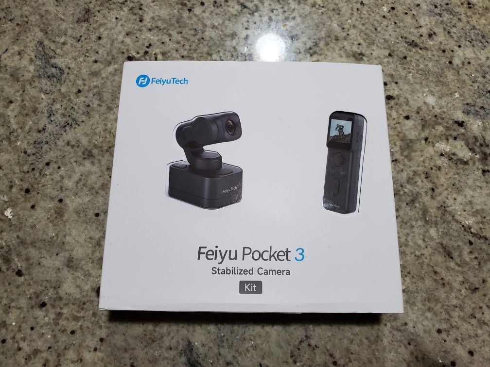 FeiyuTech Pocket 3 kit - 4K Handheld Stabilizer Camera 
