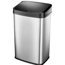 Insignia 13 Gal. Automatic Trash Can - Stainless Steel NS-ATC13SS1 