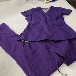 Scrub Top And Bottom Match 