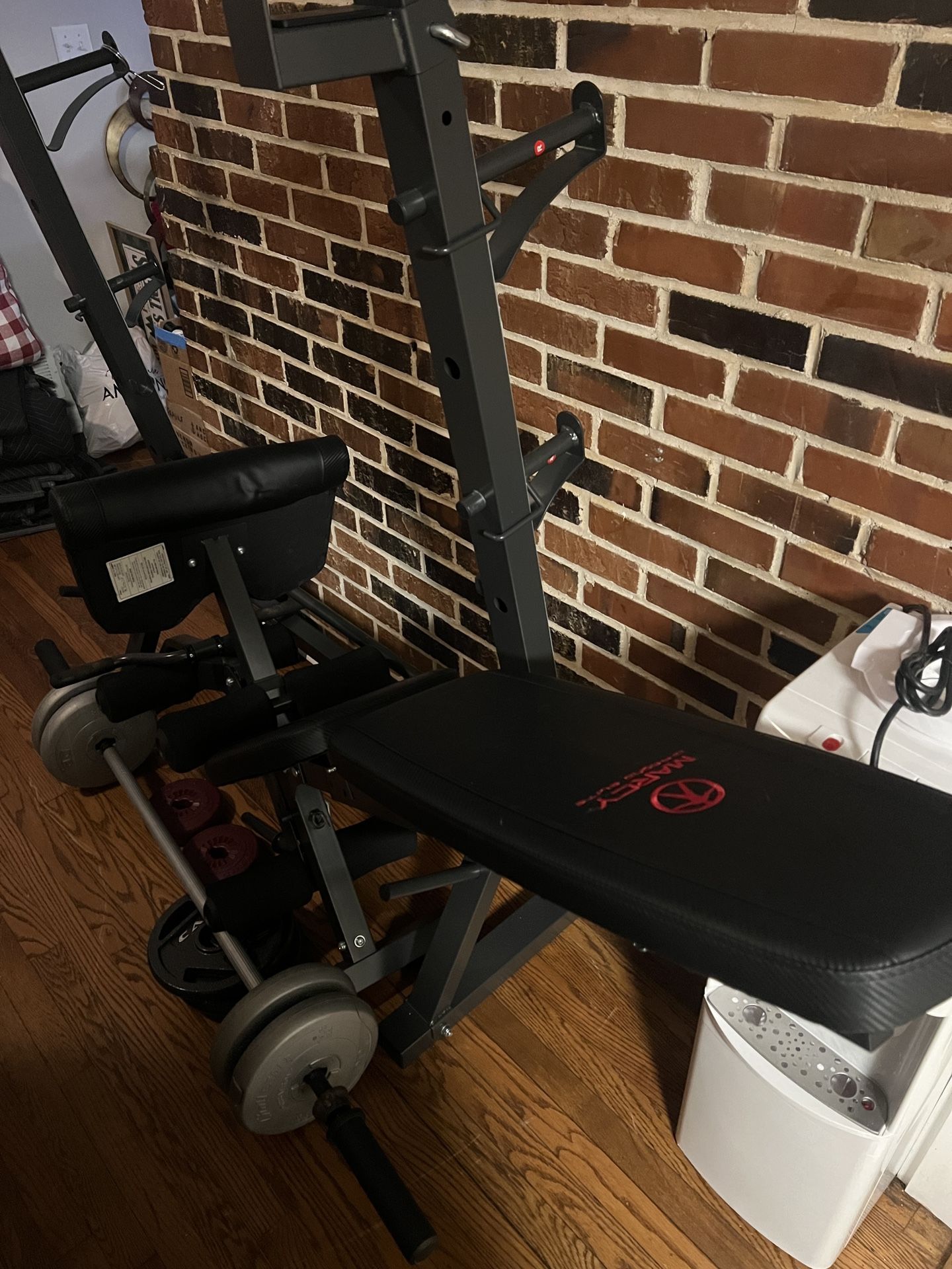 MARCY Olympic Weight Bench Home Gym Machine