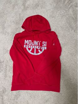 Mount si basketball red hoodie size large