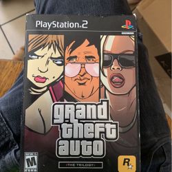 Grand Theft Auto Trilogy For PS2 