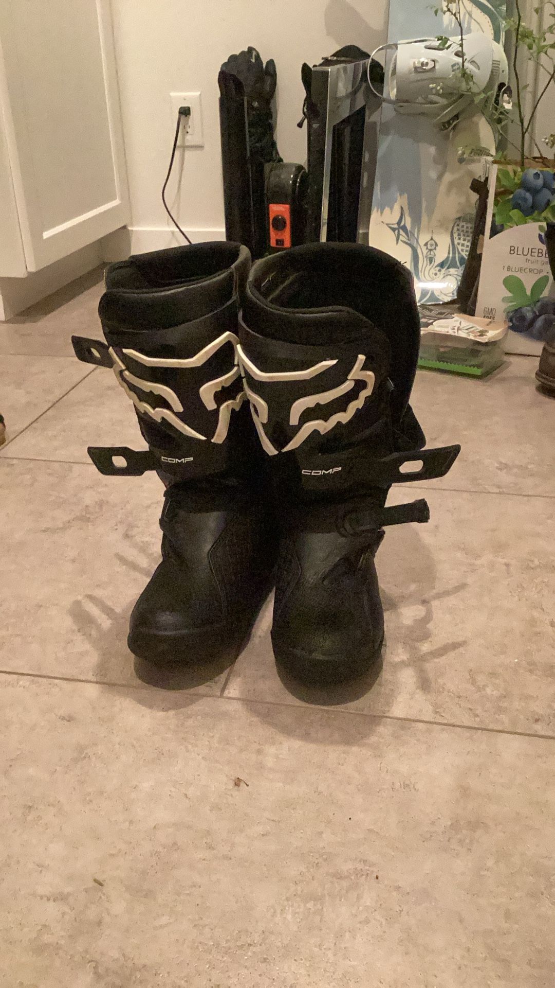 Fox Dirt Bike Boots Size Youth 8