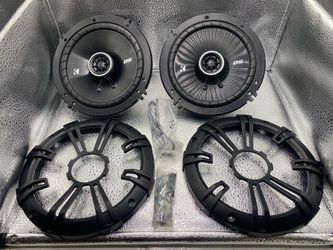 KICKER DS Series DSC650 6.5 inch 240W 2-Way 4 Ohm Car Audio Coaxial Speaker
