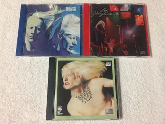 JOHNNY / EDGAR WINTER CD LOT