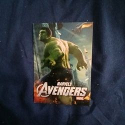 HULK AVENGERS CARD