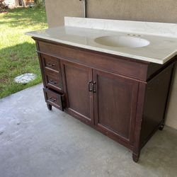 Bathroom Vanity Single Sink Top 