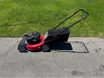 Yard machines 21” 140cc front wheel drive mower driven