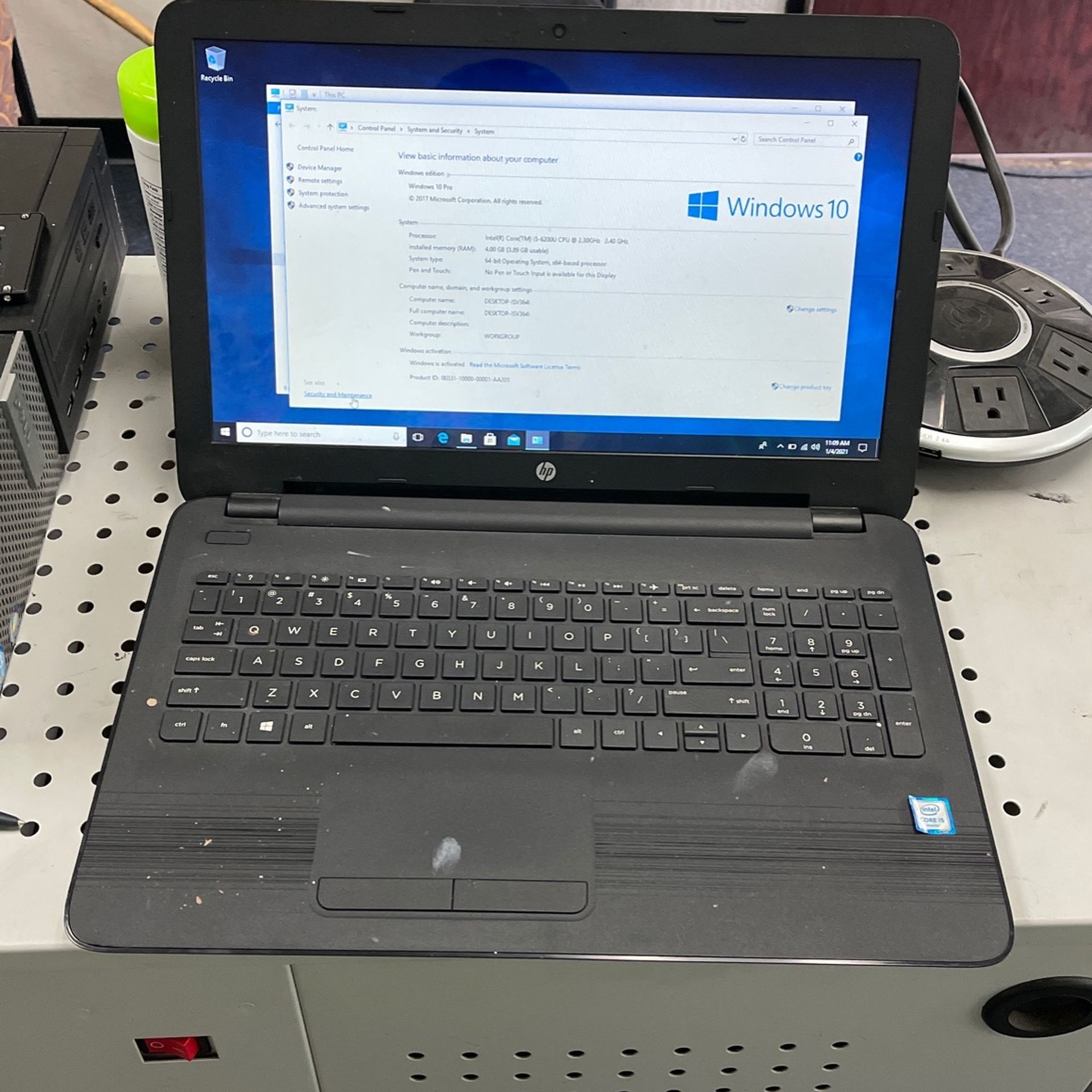 Hp Laptop I5-6200U 4gb 500gb