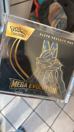 Pokemon Cards, Mega Evolutions Lucario ETB