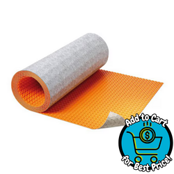 Schluter Systems Radiant Ditra-Heat-Duo 33-ft x 38.63-in Floor heating membrane