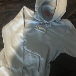 Supreme Bandana Blue Authentic Hoodie