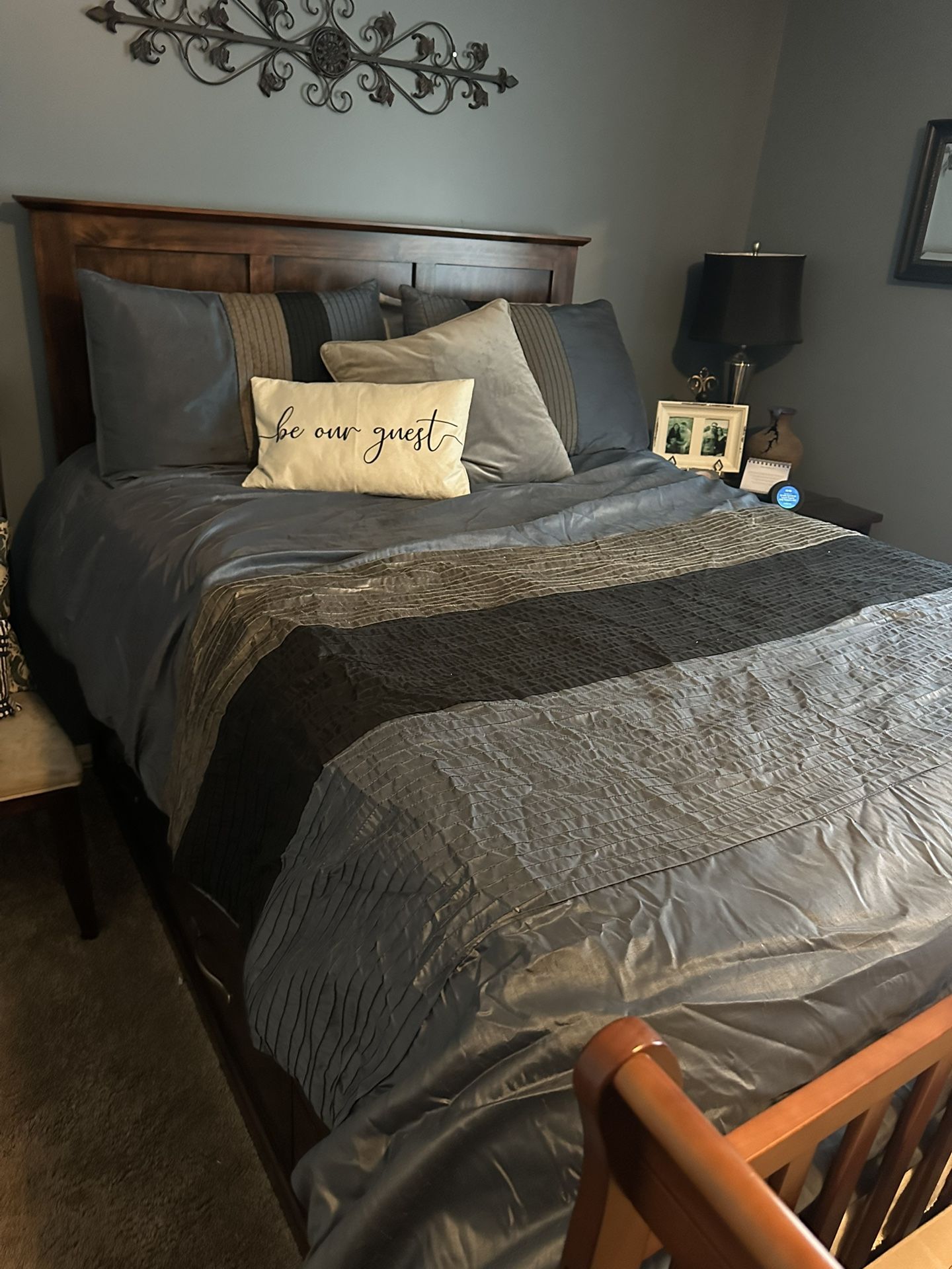 Full Captain Bed & Night Stand