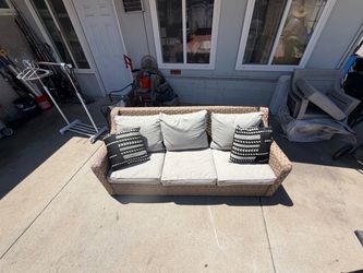 Patio sofa