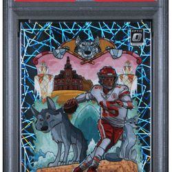 2022 Optic Downtown PSA 10  - Patrick Mahomes
