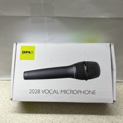 DPA 2028-B-B01 Supercardioid Condenser Handheld Vocal Microphone 