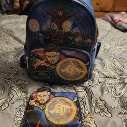 Loungefly Dr Strange Bag And Wallet 