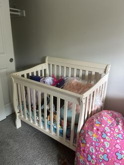 Baby Crib w/ Mattress – $50