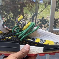 Preowned Adidas NMD Pharrell Solar Pack sz 10.5