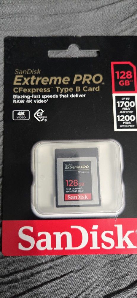 Sandisk Extreme Pro CF CARD TYPE B