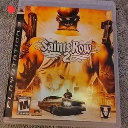 Saints Row 2 (PlayStation 3) 2008 Complete Game With Manual.