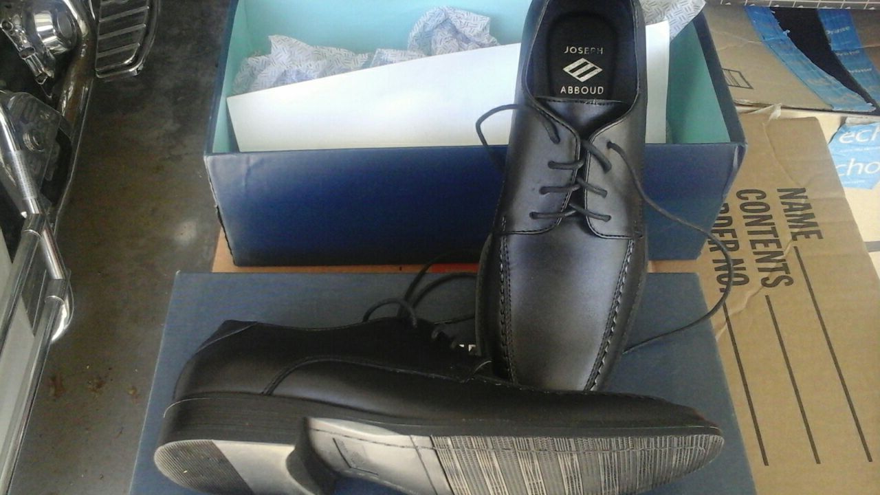 Mens Dress Shoes Black/Choclate