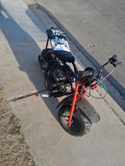 Gas-Powered Mini Bike