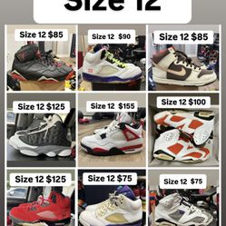 Jordan’s Nikes Size 12 Men Cheap 