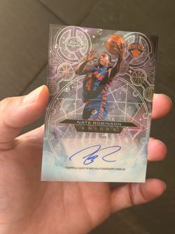 Topps 2025-26 Chrome Updates Nate Robinson Knicks Chromographs Auto #CH-NR