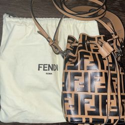 F Bucket Purse