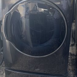 Samsung Washer And Dryer 29in Stainless Steel Working Perfectly Fine 