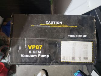 Fieldpeice 8cfm vacuum