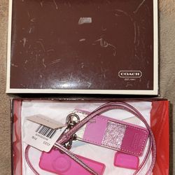 Coach iPod holder or key holder
