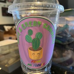 Custom Stickers For Party Favor Cups
