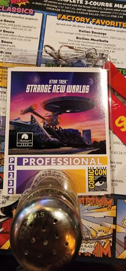 2026 comic con professional male name badge Fri, Sat and Sunday