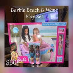 Barbie Beach & Wave Play Set