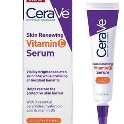 CeraVe Vitamin C Serum with Hyaluronic Acid | Skin Brightening Serum
