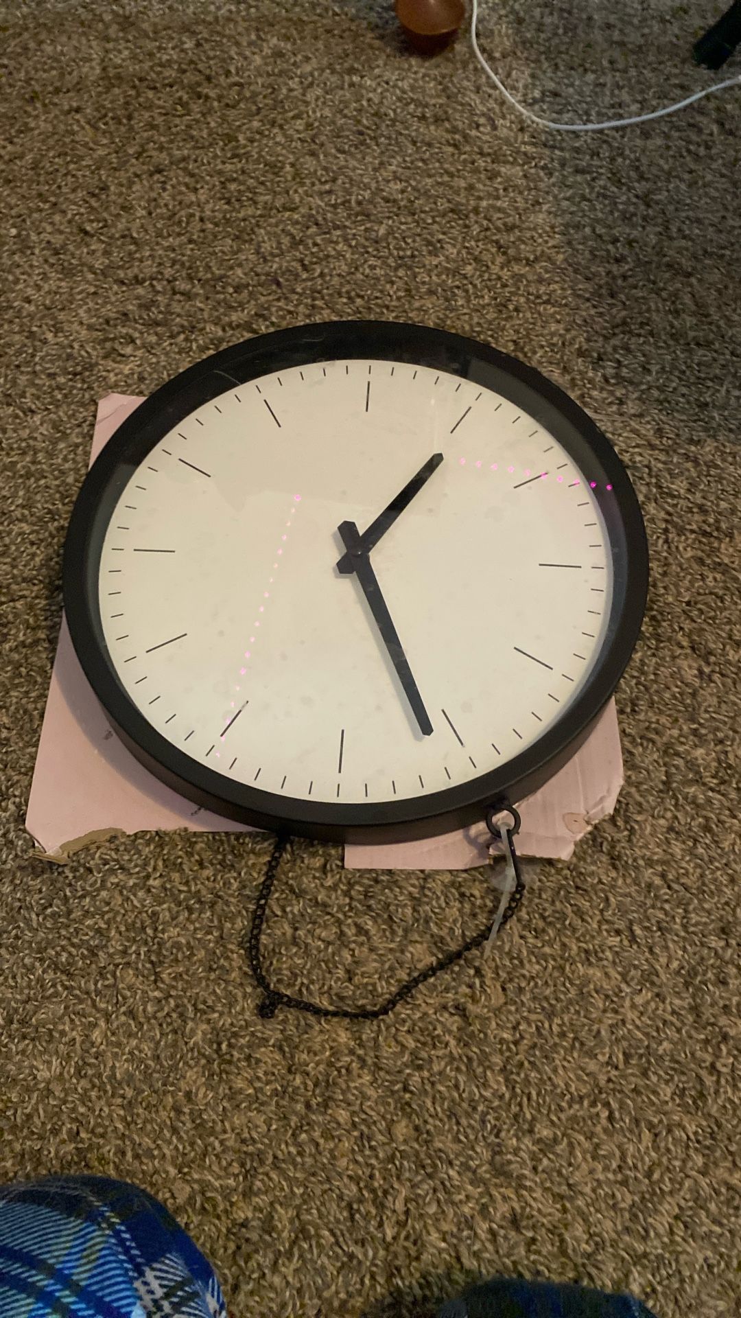 Black And White Clock