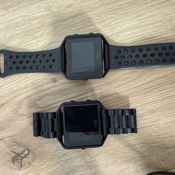 2 Fitbit Blaze w/ Chargers