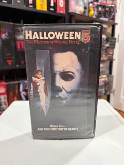 Halloween 5 The Revenge Of Michael Myers (1989) CBS FOX Video VHS