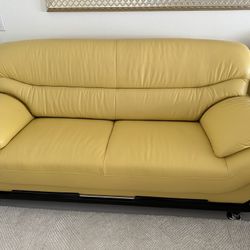 Leather Couch Set
