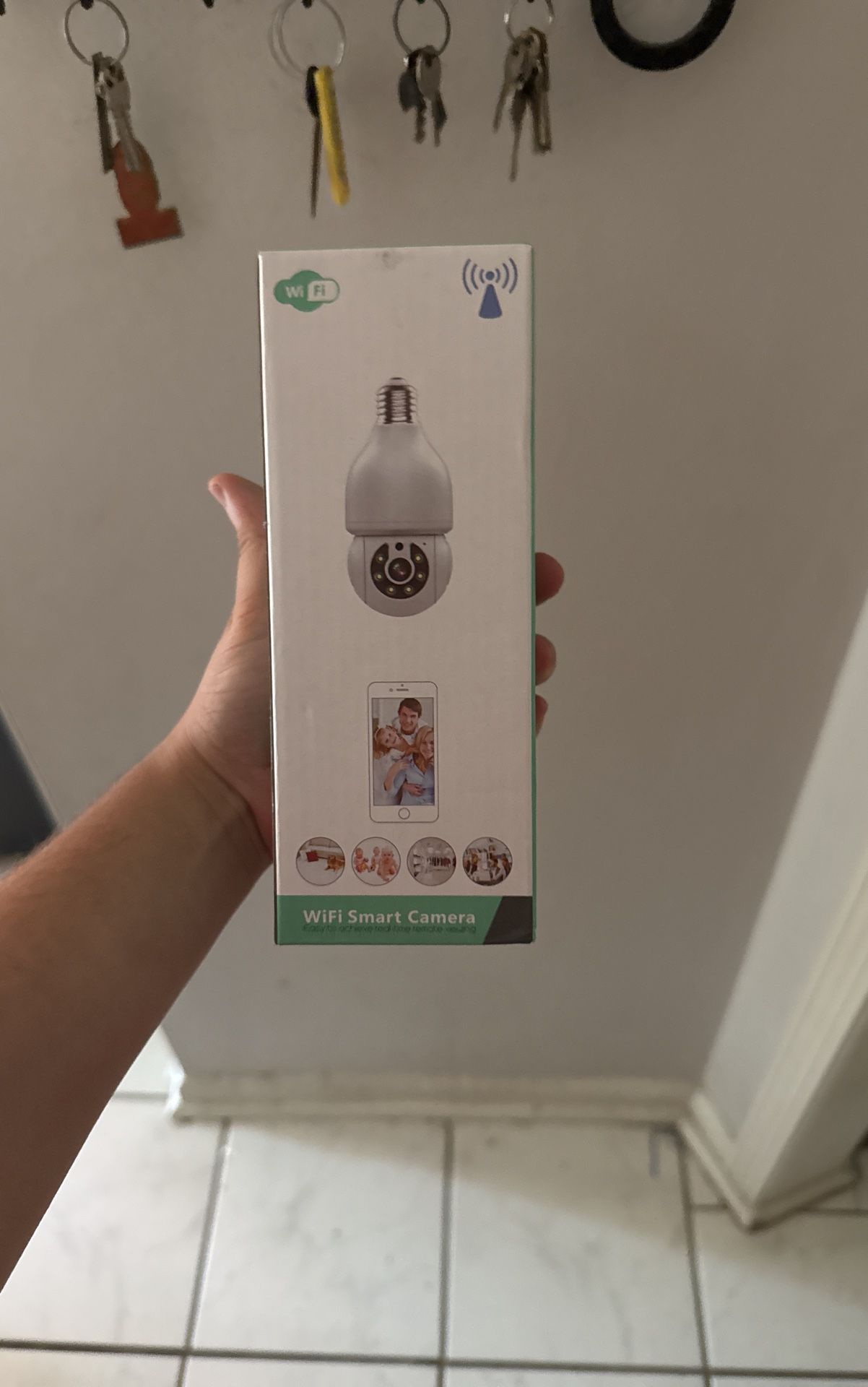 Camera In A Light Bulb