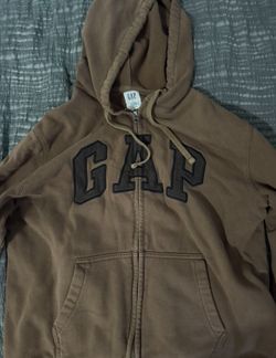 Brown GAP Zip Up Jacket 